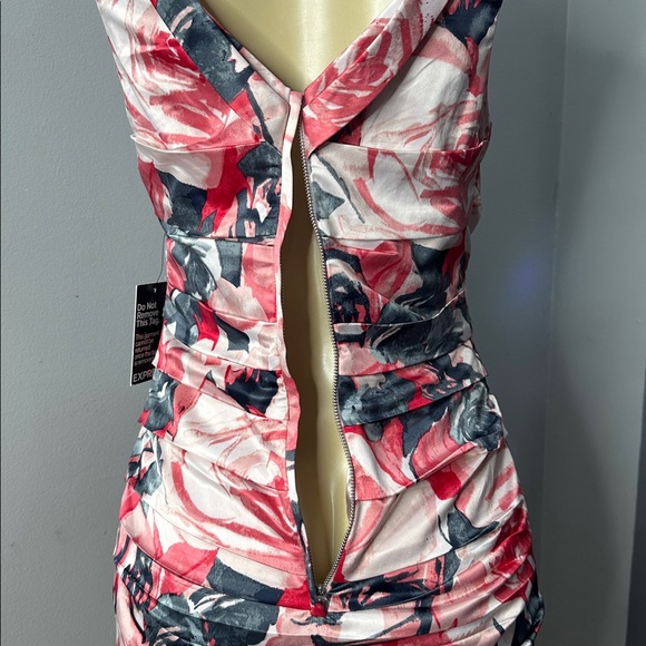 Express Satin Floral Ruched Party Dress
Pink Size 8 Regular price $128 - Picture 6 of 8